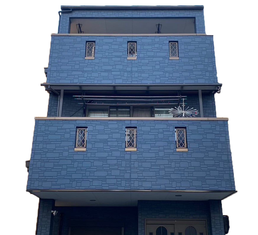 会社で実際に塗り替えをした家の写真