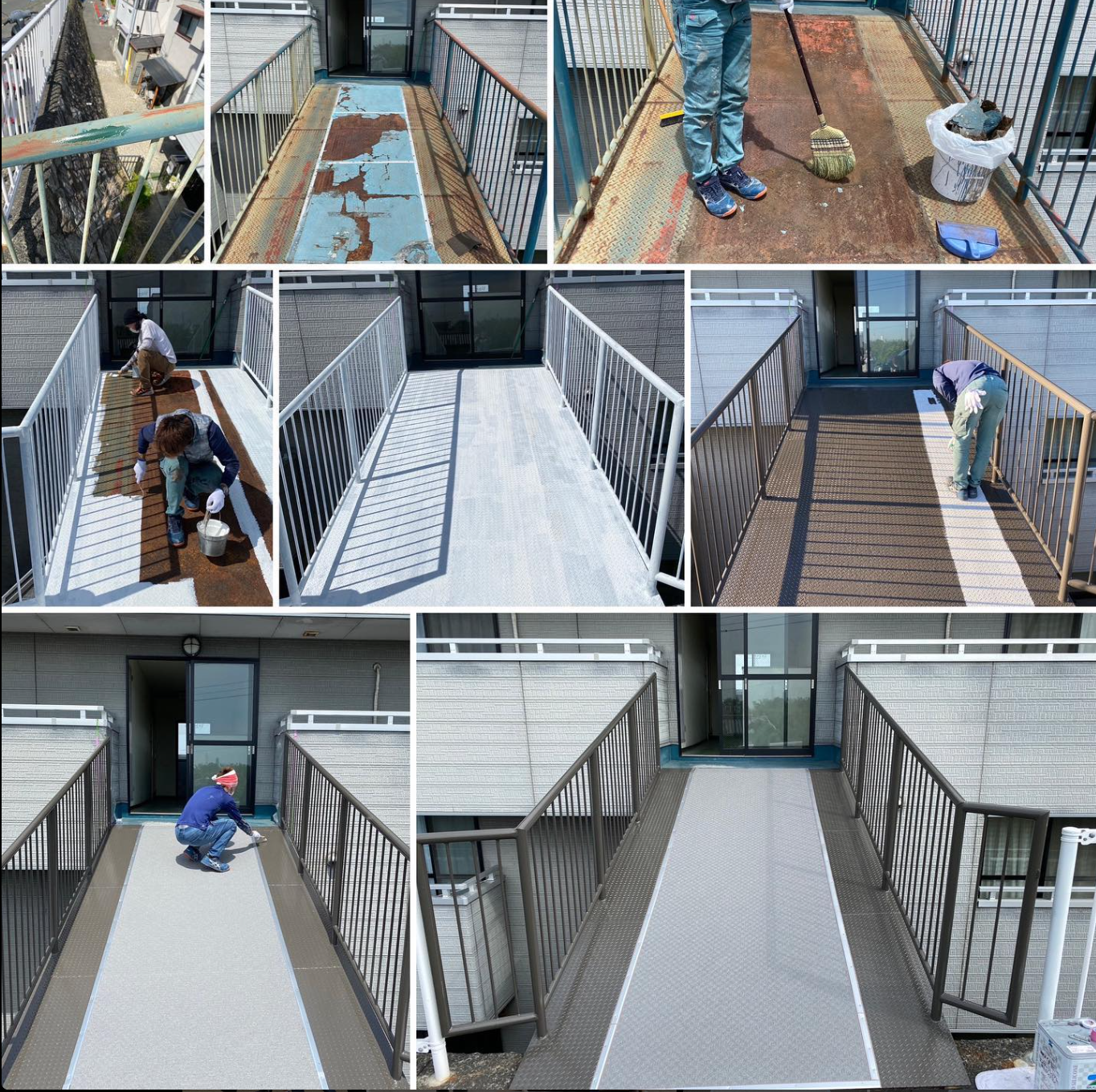 防水工事が完了するまで